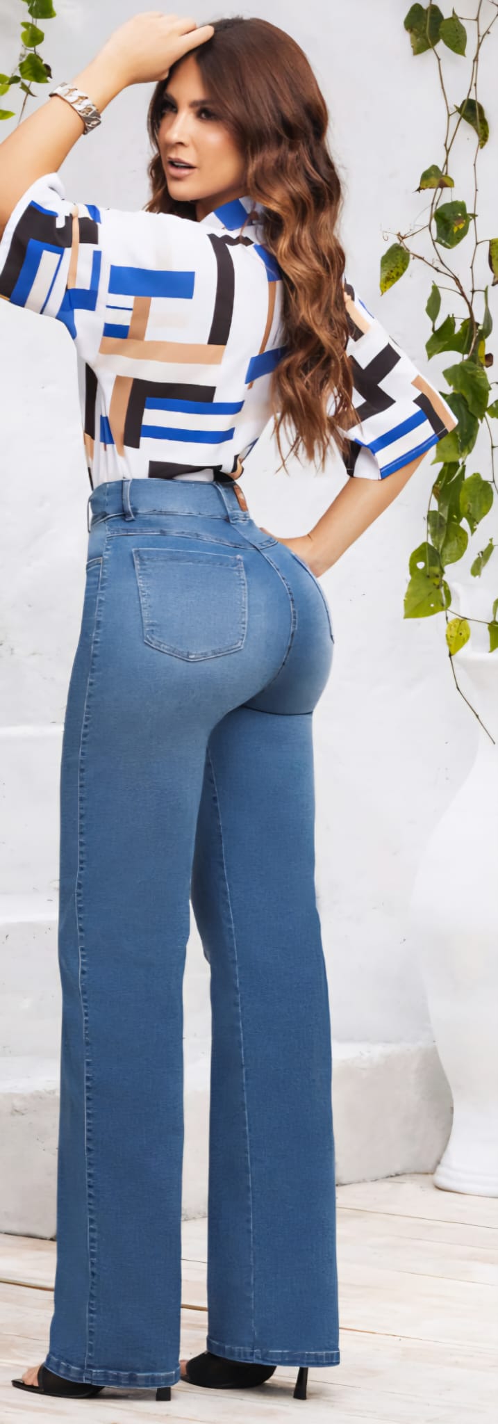Jean Palazzo Push-Up
