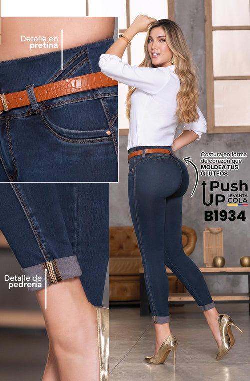 B1934 Jean Colombiano Push Up